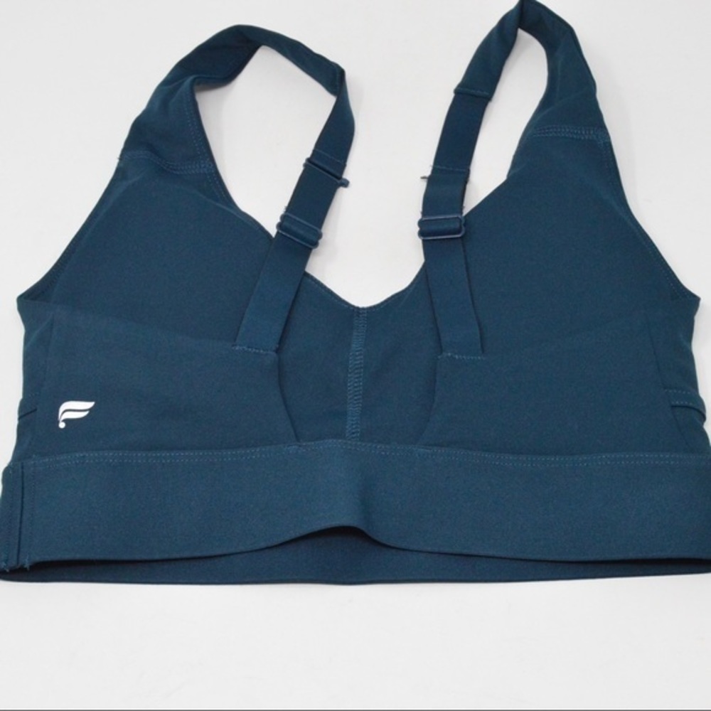 Fabletics All Day Every Day Bra, Size XS in Teal - Picture 3 of 9